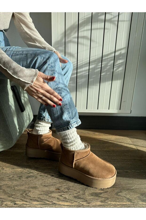 3-PIECE WOOL BOOTS SOCKS WITH THERMAL FEATURE SOFT TOUCH EMBOSSED PATTERN NEW SEASON - 4