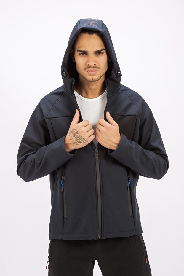 Erkek Softshell Mont - 4