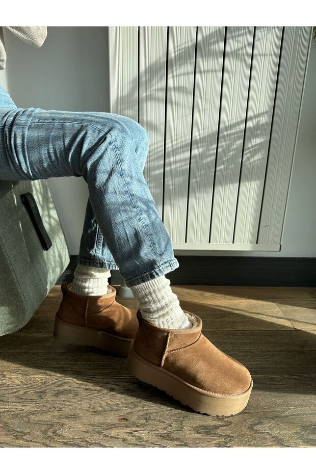 3-PIECE WOOL BOOTS SOCKS WITH THERMAL FEATURE SOFT TOUCH EMBOSSED PATTERN NEW SEASON - 3