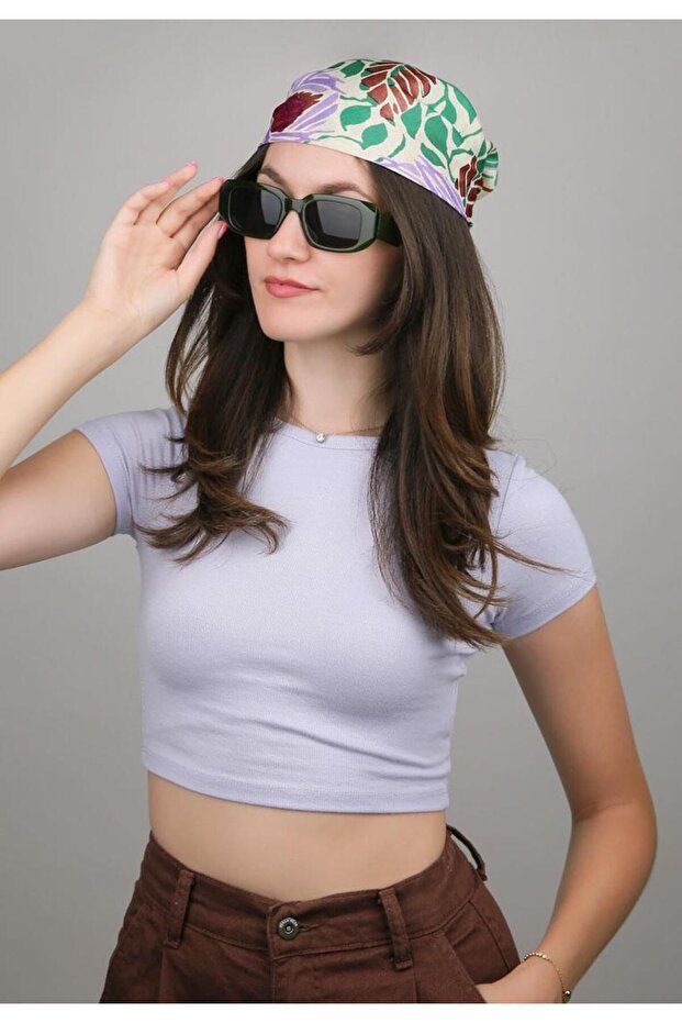 Eșarfă multicoloră Mucha Design - 1