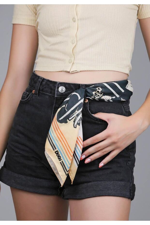 Eșarfă multicoloră Revue Design - 3