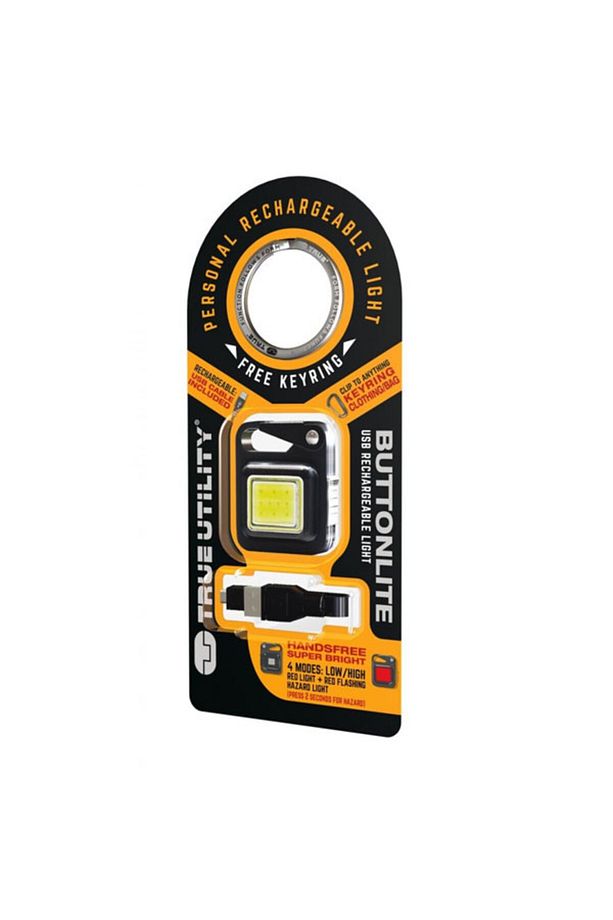 True Utility Buttonlite Şarjlı Anahtarlık Tu919k - 1