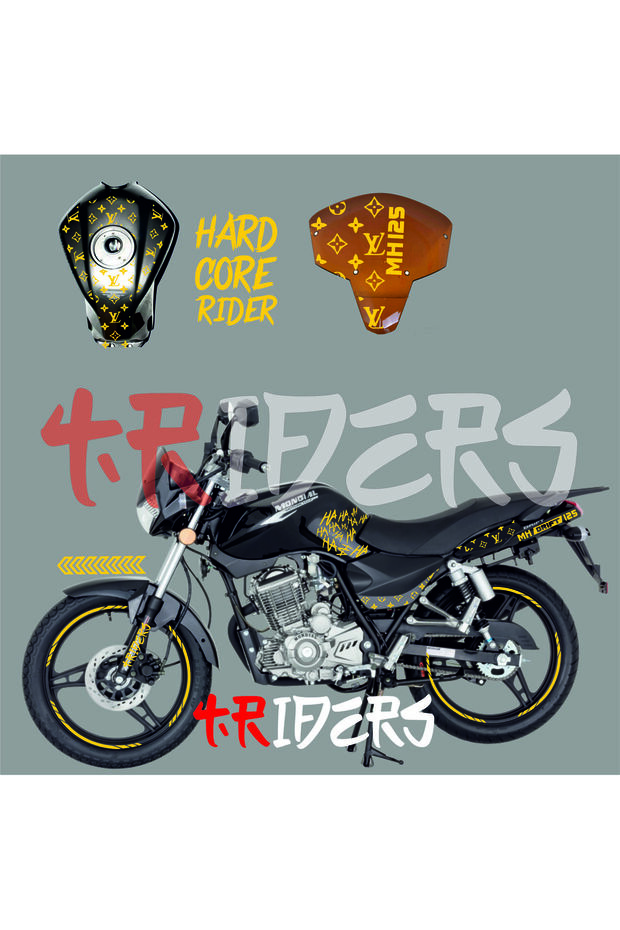MH DRİFT Sticker Seti GÜNEŞ SARI