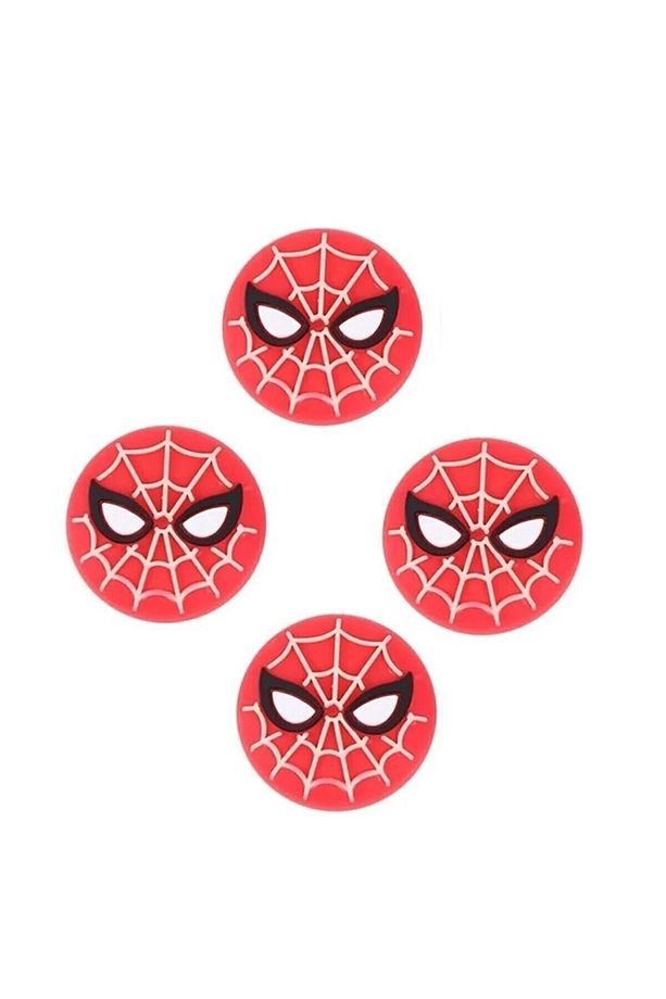 Ps5 Disk Versiyon Spiderman Özel Kaplama Joystick Kaplaması Analog Koruyucu Hediyeli - 3