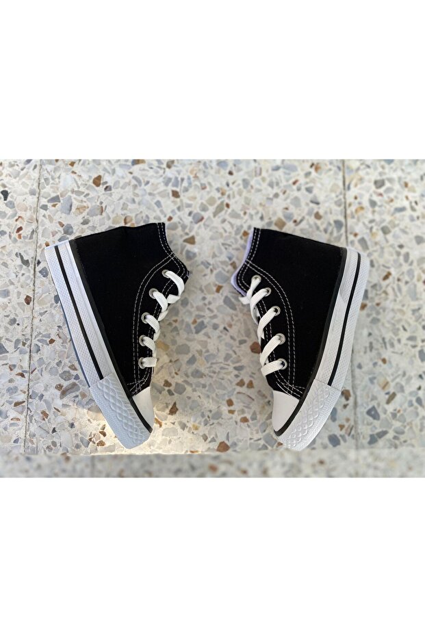 SİYAH UZUN CNV SNEAKER - 1