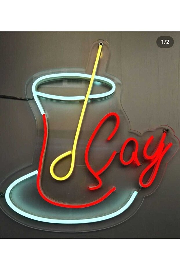 Çay Neon Tabela - 3