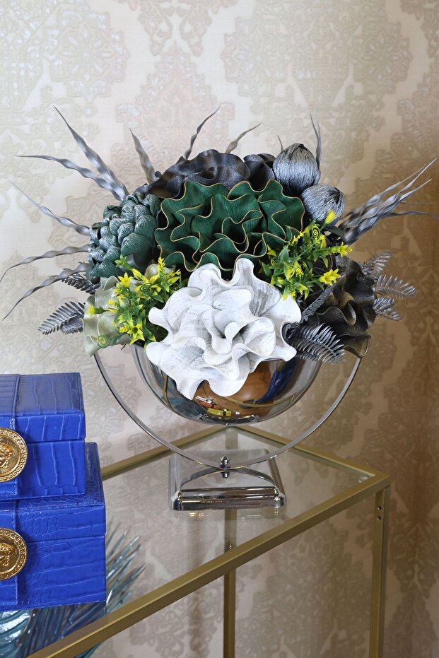 Gümüş mavi aranjman - 1