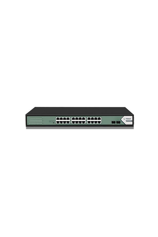 Sn-gs1300-26f 24 Port Gigabit 10/100/1000m Rj45 Port 2 Port Fiber Sfp Gigabit Switch - 1