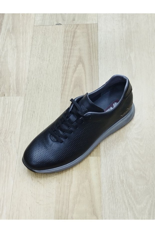 Men's Summer Sports - Genuine Leather Shoes, Faylon Sole, Lace-up