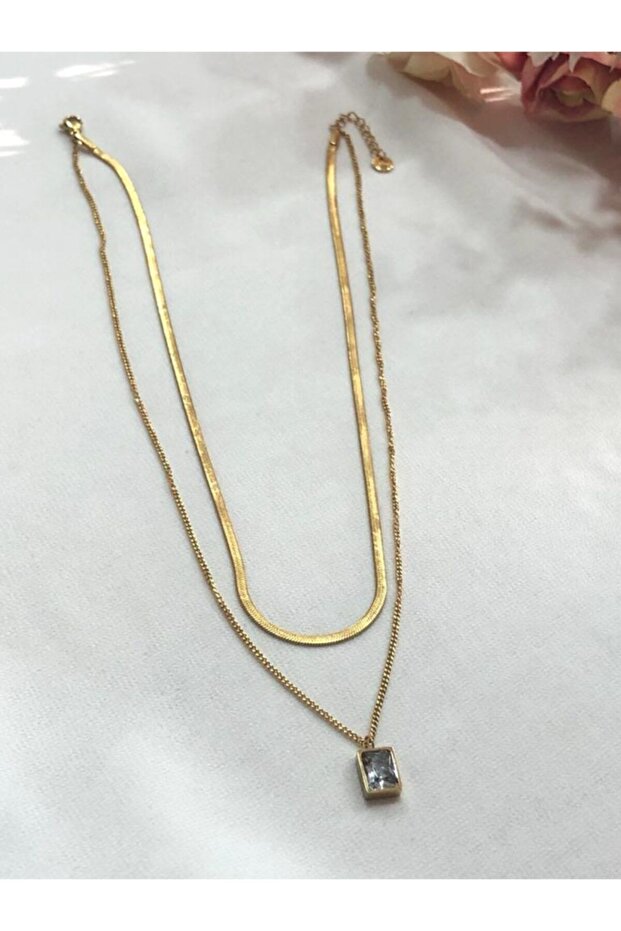 Nç Aksesuar Ikili Kolye - 3