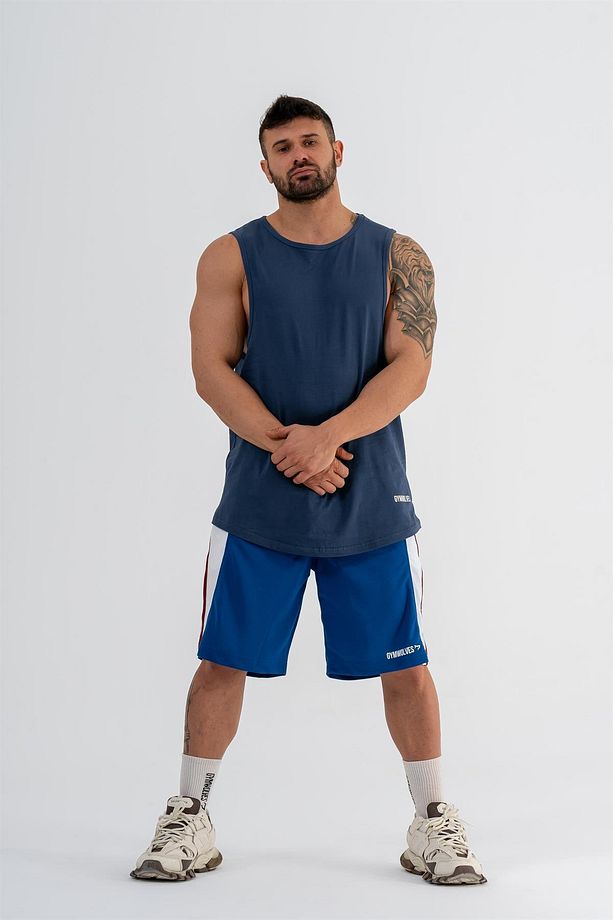 Erkek Basketbol Şort | Saks | Spor Şort | - 7