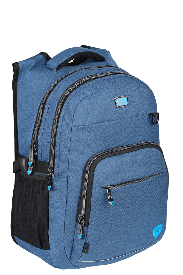 Rlx-2238 School Backpack for Students, Daily Travel, Holiday, Sports, Hiking, Trip, Navy Blue