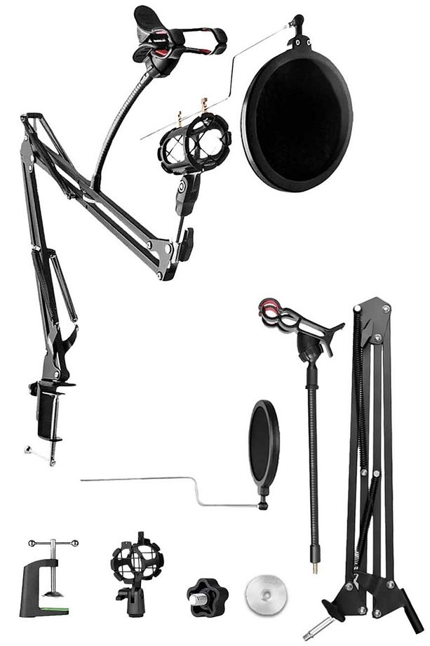 Home Paket Bm800 Mikrofon Set-01 Stand Phantom Power - 3