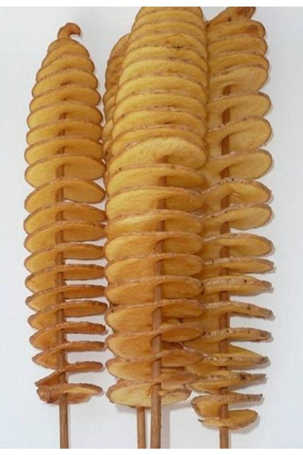 Çubukta Patates Çubukları Bambu 1. Kalite 1000 Adet 5 Mm (KALINLIK) - 1