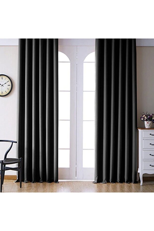 Blackout Fon Perde Siyah - 1