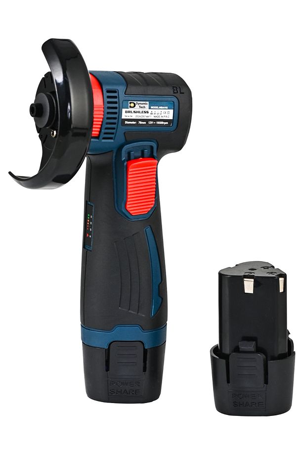 12V Kömürsüz Motor 75 mm Mini Spiral Taşlama Makinesi - 5