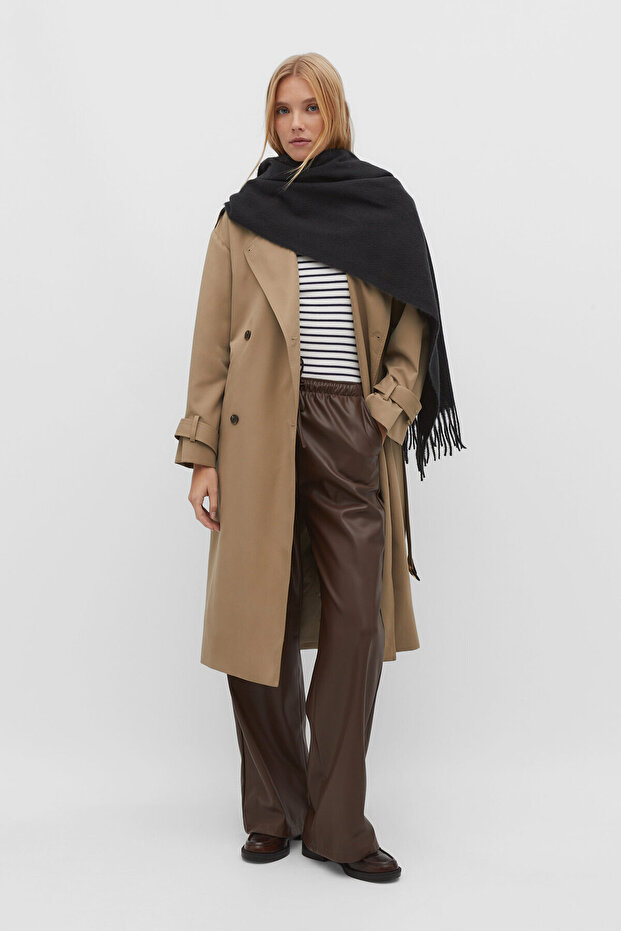 Fırçalanmış iplikli atkı - 2