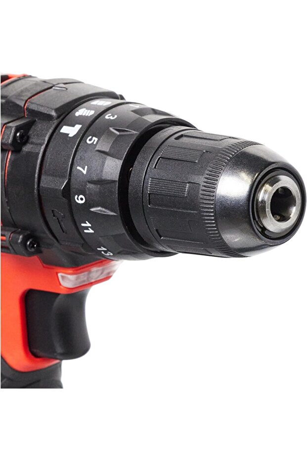 KE2220DM-DB 12 Volt 2.0 Amper Li-ion Şarjlı Darbeli Vidalama / Matkap Çift Akülü ve Çantalı - 4