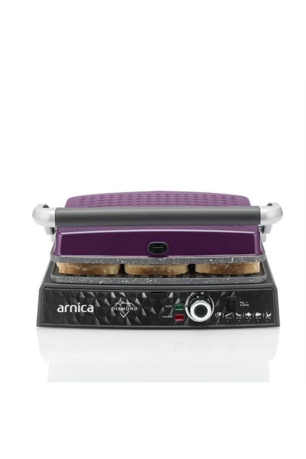 Gh26253 Dıamond Tost Makinesi Mor - 1