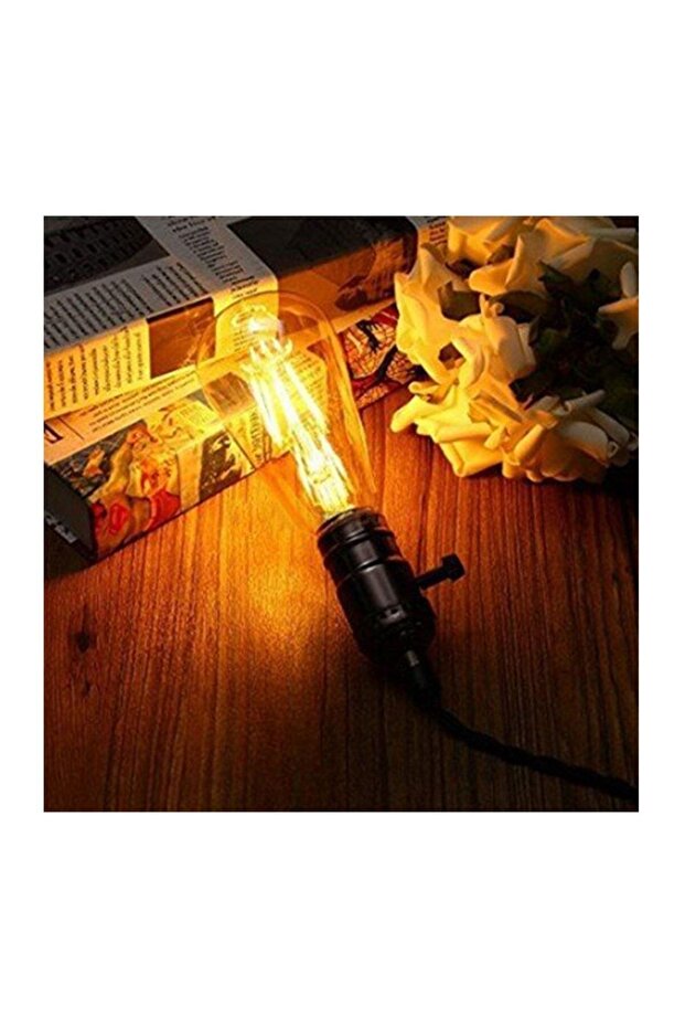 Ct-4290 8w E27 2700k Sarı Led Rustik Ampul - 4