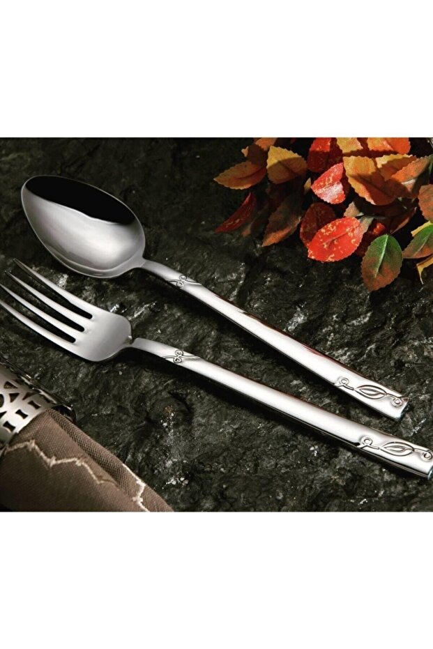 Çelik Bade Yemek Kaşık - 1