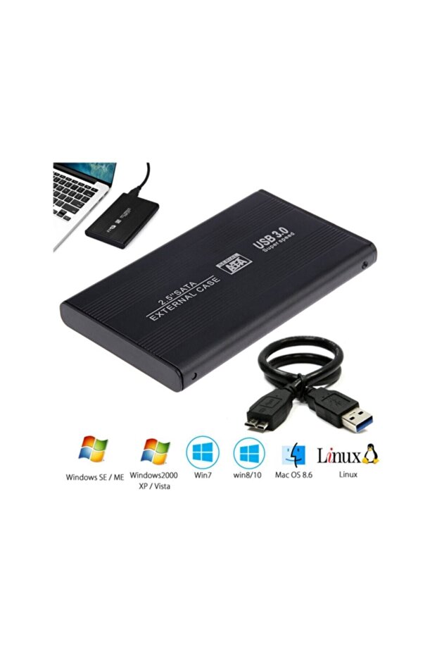 2.5 Hdd Kutusu Usb 3.0 Harddisk Kutusu - Micro Usb 3.0 Giriş - 1