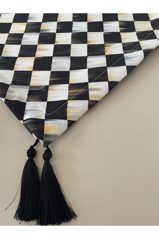 Dama Desenli Runner - 4