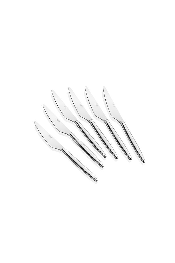 Safir Pasta Bıçağı 12 Adet 18/10 - 4