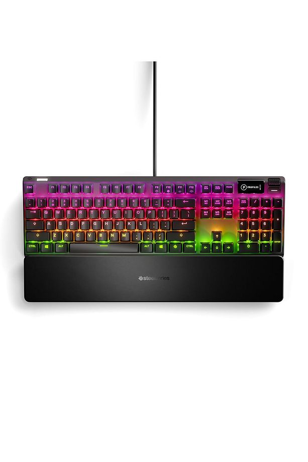 Apex 7 Mekanik Oyun Klavyesi, Oled Akıllı Ekran, Red Switch, Türkçe Qwerty - 1