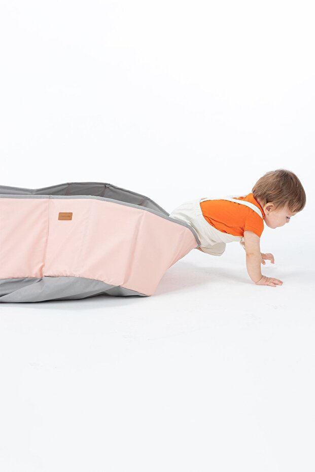 90 Toplu Katlanır Top Havuzu - Pembe - 4