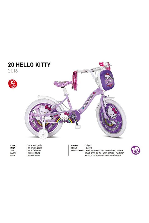 Ümit 2016 Hello Kitty Çocuk Bisikleti - 4