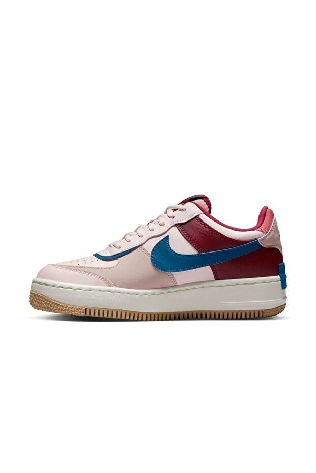 Air Force 1 Shadow Women's Pink/Burgundy Color Sneakers - 3