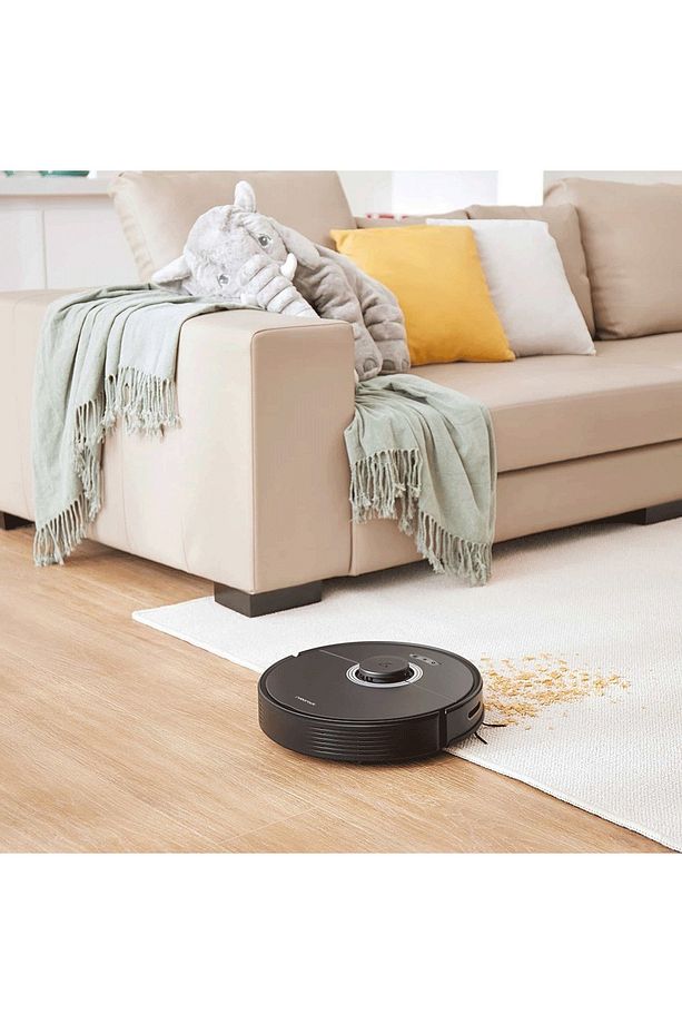 Q7 Max Siyah Akıllı Robot Süpürge - 8