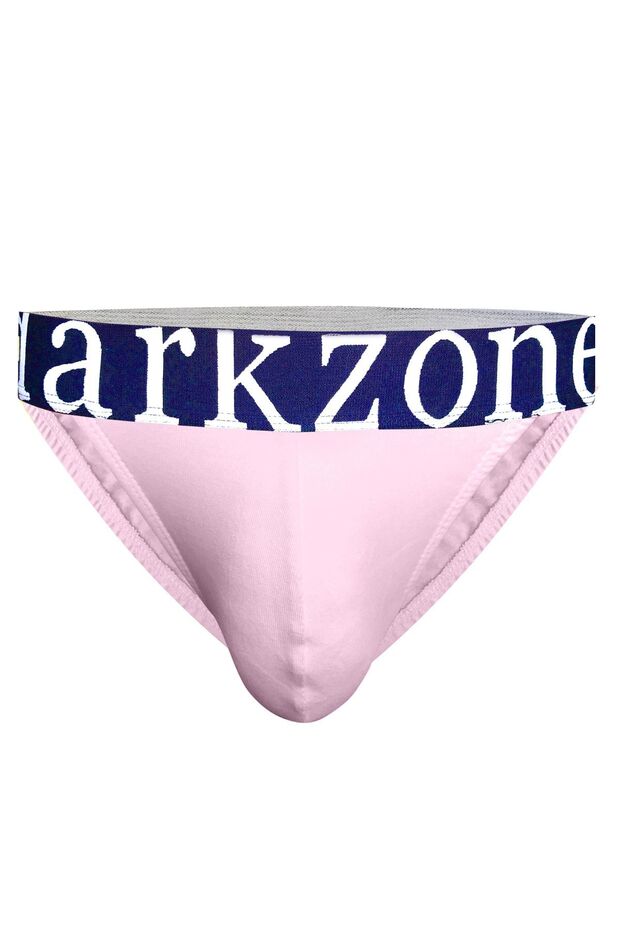 Men's Pink Waist Banded Cotton Slip