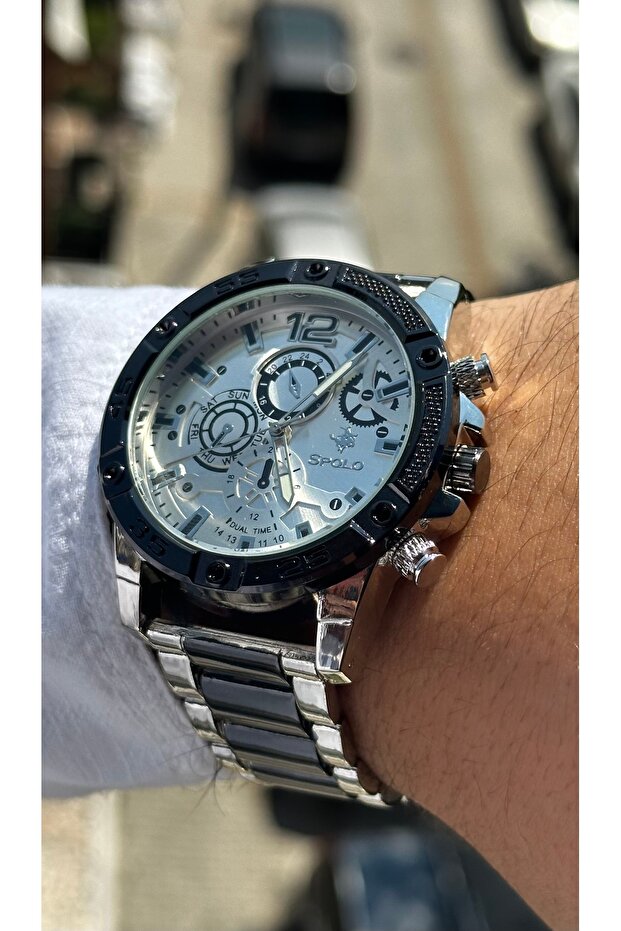 ÇELİK ERKEK KOL SAATİ - 4