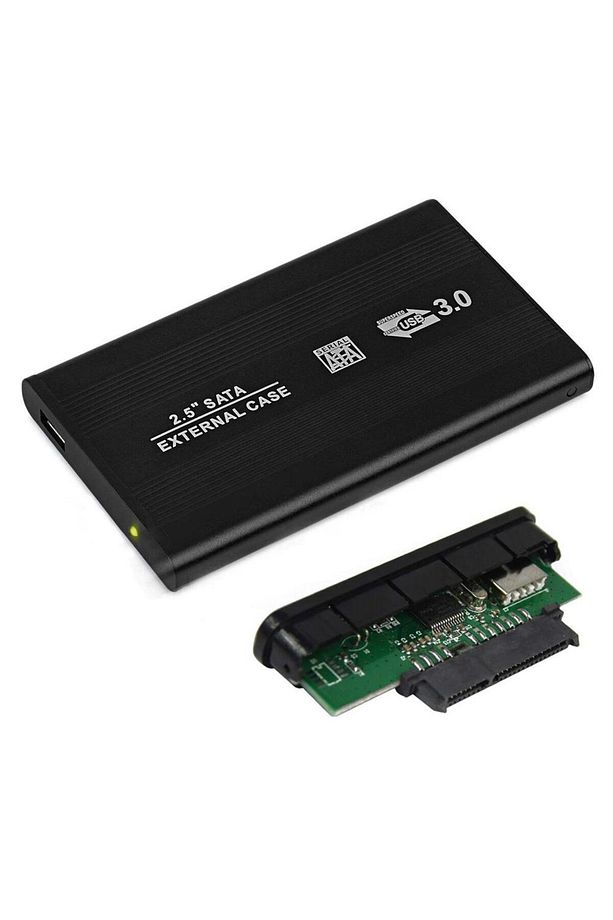 2.5 Sata USB 3.0 HDD SSD Kutu - Harddisk Kutusu - Aluminyum Gövde - 4