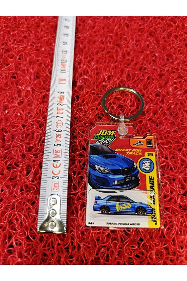 سلسلة مفاتيح سيارة سوبارو إمبريزا WRX STI من البليكسي