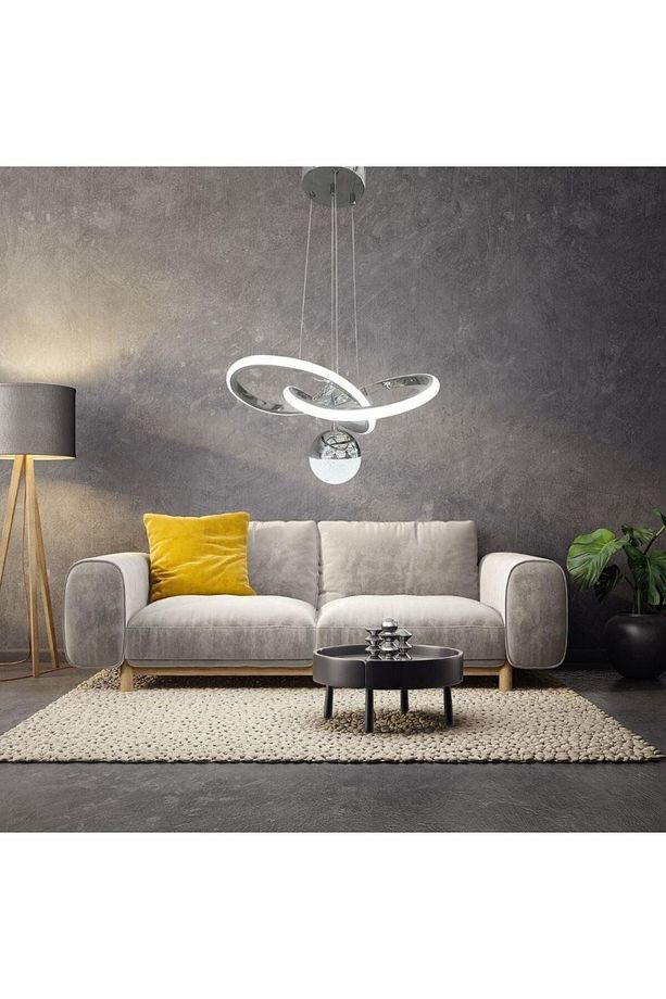 LED AVİZE YILDIZ 3RENK IŞIKLI AVİZE - 3