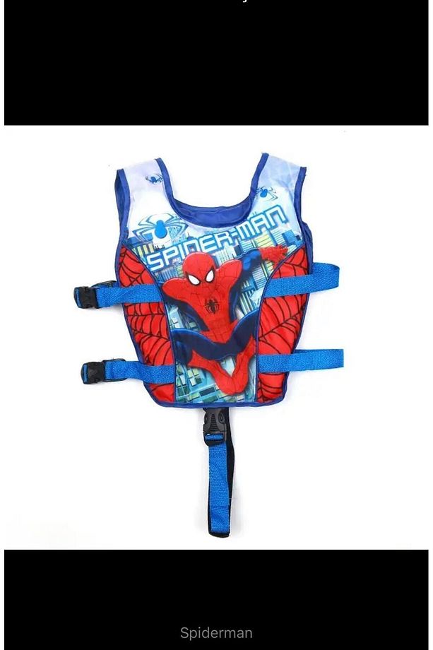 Spiderman Can Yeleği Köpük Ve Kaliteli Kayış 2-8 Yaş Arası - 1