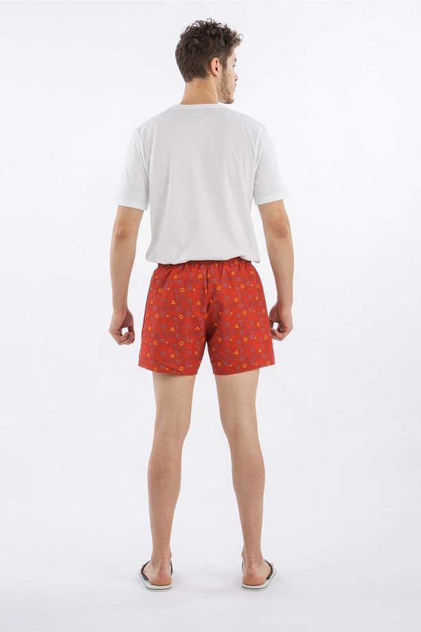 Erkek Desenli Swim Şort - 2