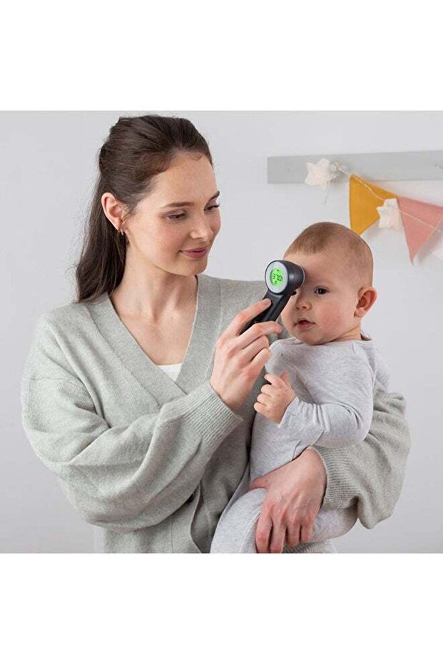 No Touch Thermometer Fast 2 second reading, Age precision, color-coded, Silent mode - BNT400B - 4