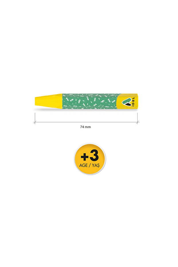 Crayons with Bag 18 Pcs - 2