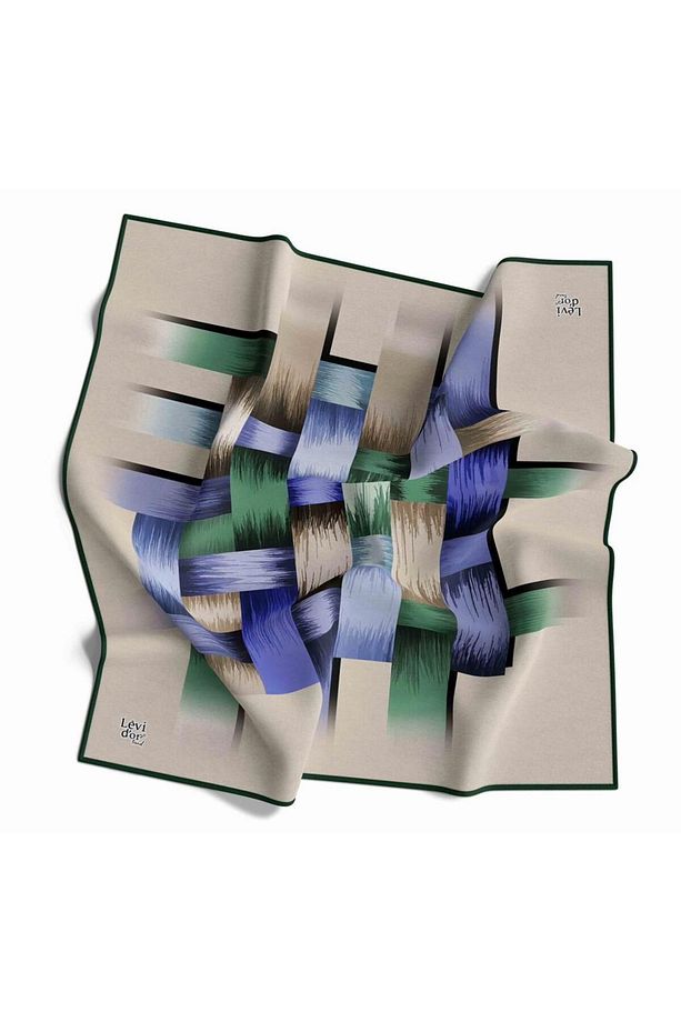 Kadın Twill Polyester Eşarp İ13857 - 1