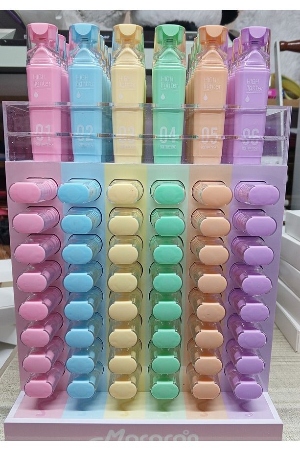 GIPTA F1564 HIGHLIGHTER FOSFORLU KALEM PASTEL - 1