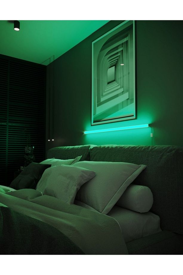 Uzaktan Kumandalı Samsung Led Abajur Aplik Gece Lambası Kumandali - Rgb Model - 7