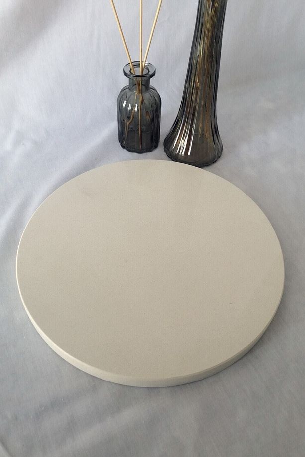 STD Kristal Quartz Servis Tabağı Klasik - 1