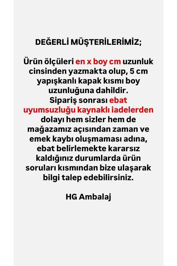 100 Adet 10X15 Cm Bantlı Yapışkanlı Şeffaf OPP Jelatin Poşet ( 10X10+5) - 7