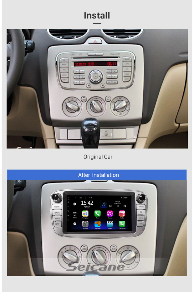 Focus 2002-2011 MULTİMEDYA NAVİGASYON USB KAMERA - 2