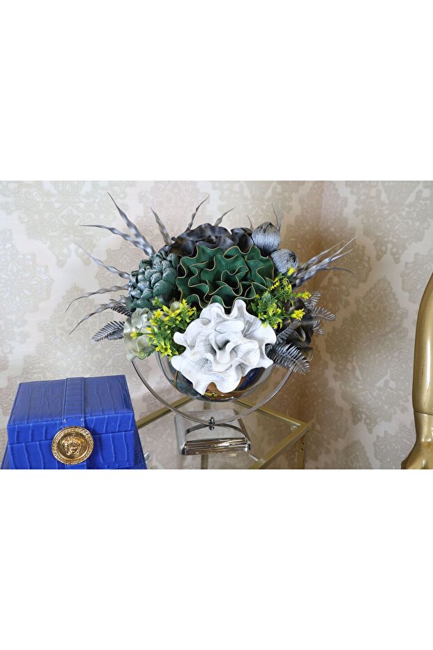 Gümüş mavi aranjman - 2