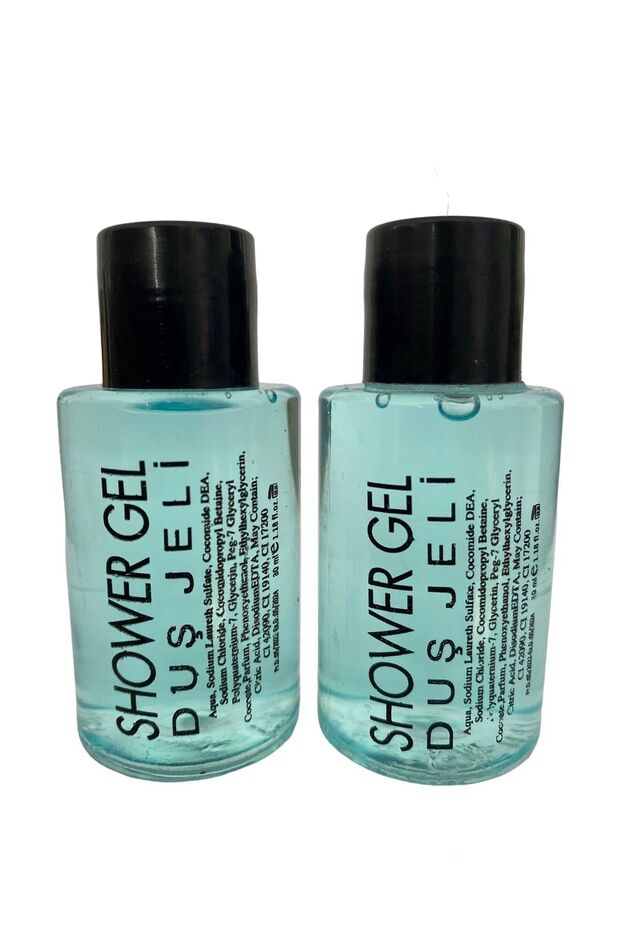 315 Pieces Standard Hotel Type Mini Shower Gel 35 ml Cylinder Bottle